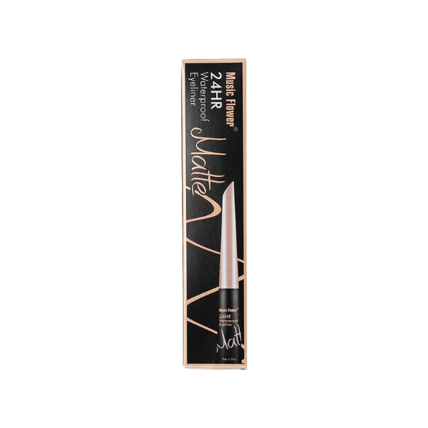 Music Flower 24HR Waterproof Matte Eyeliner – 4.8ml