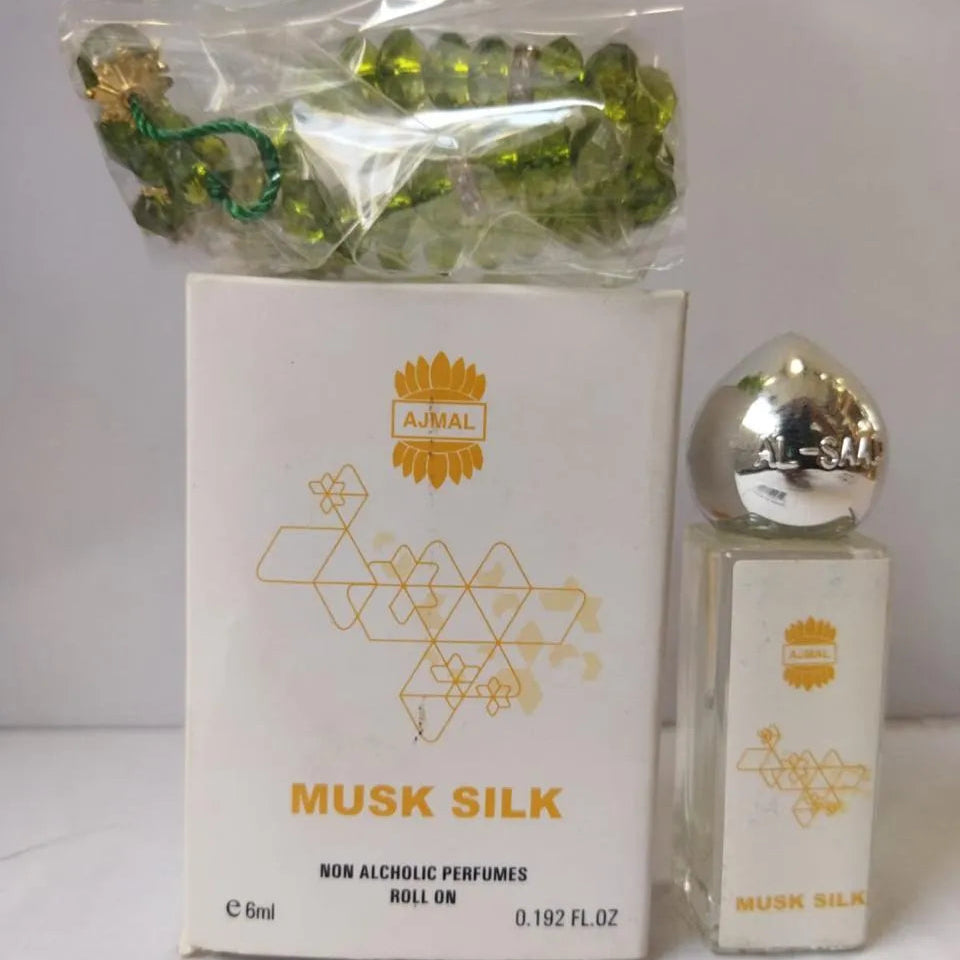 Musk Silk By Ajmal Attar With Tasbeeh 6ml