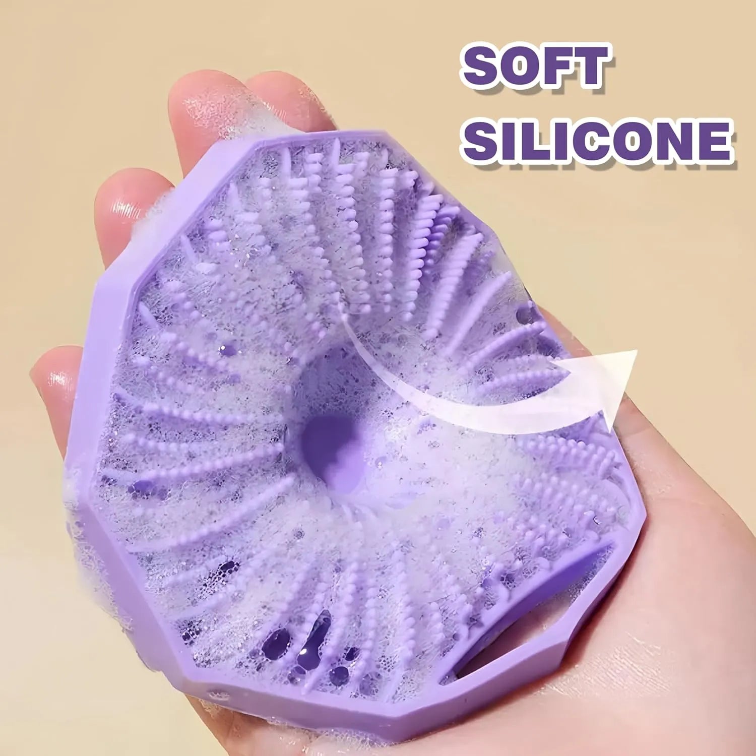 NICECONE  Silicone Shower Scrubber