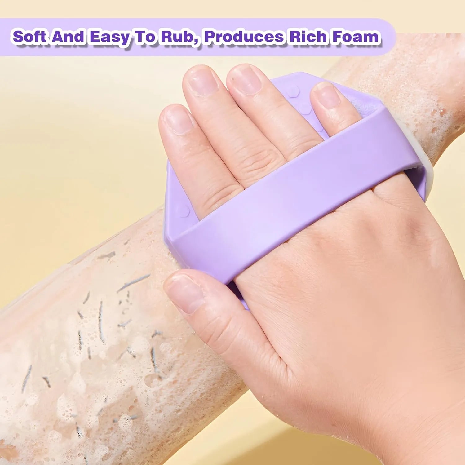 NICECONE  Silicone Shower Scrubber