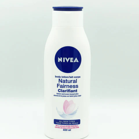 NIVEA Natural Fairness Clarifiant Body Lotion - 400ml