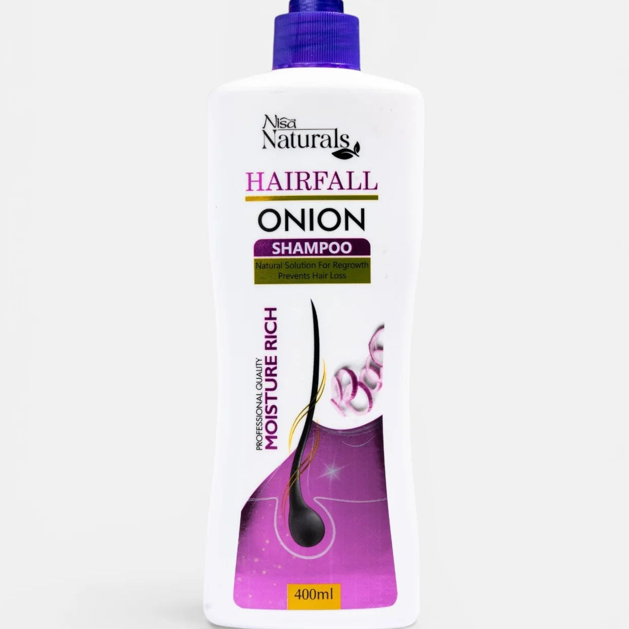 Nisa Natural Onion Hairfall Shampoo - 400ml