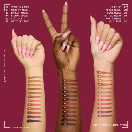 NYX Pro Makeup Lip Lingerie Lip Liner Stain