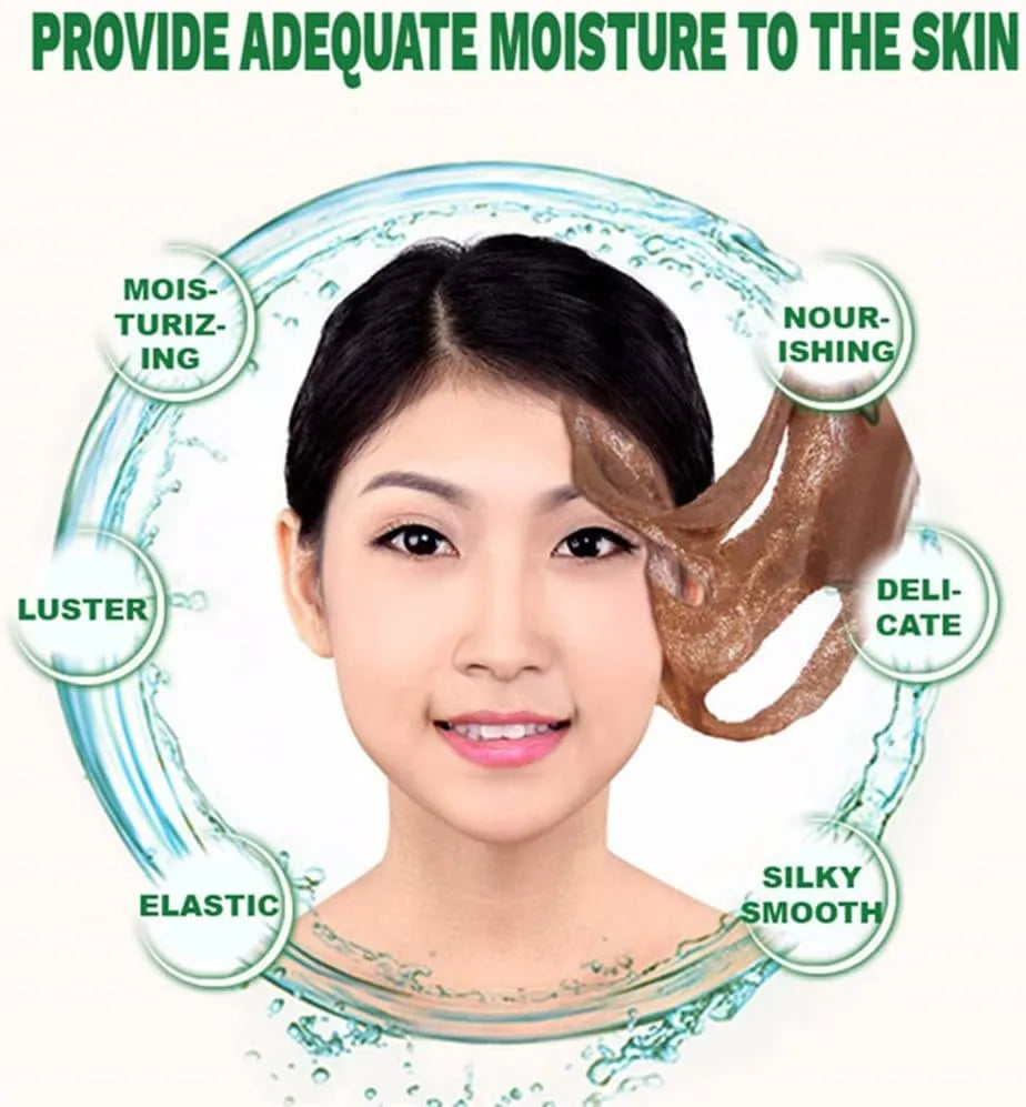 Bioaqua Natural Seaweed Moisturising Hydrating Contractive Pore Algae Seed Face Mask