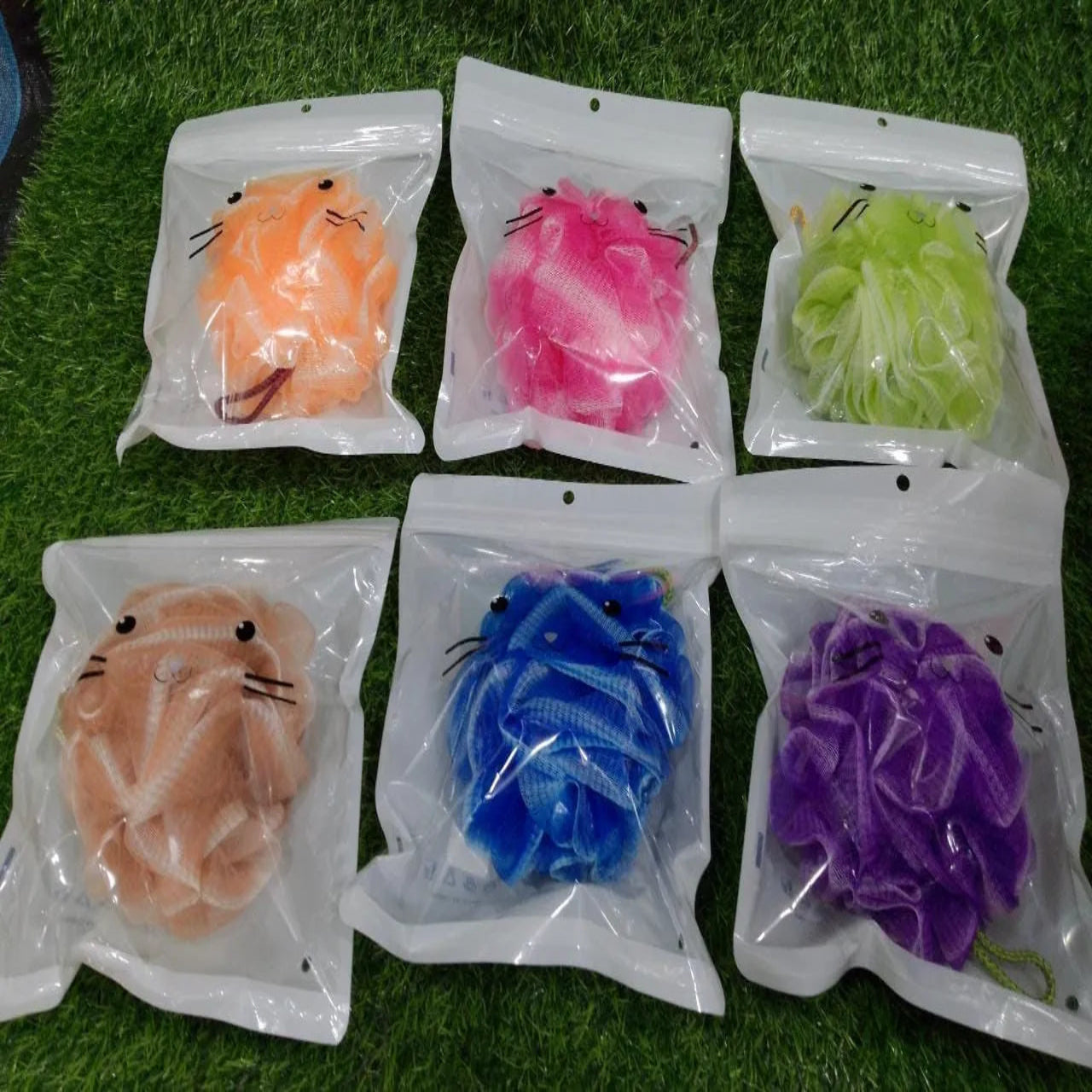 Net Bathing Sponge Each