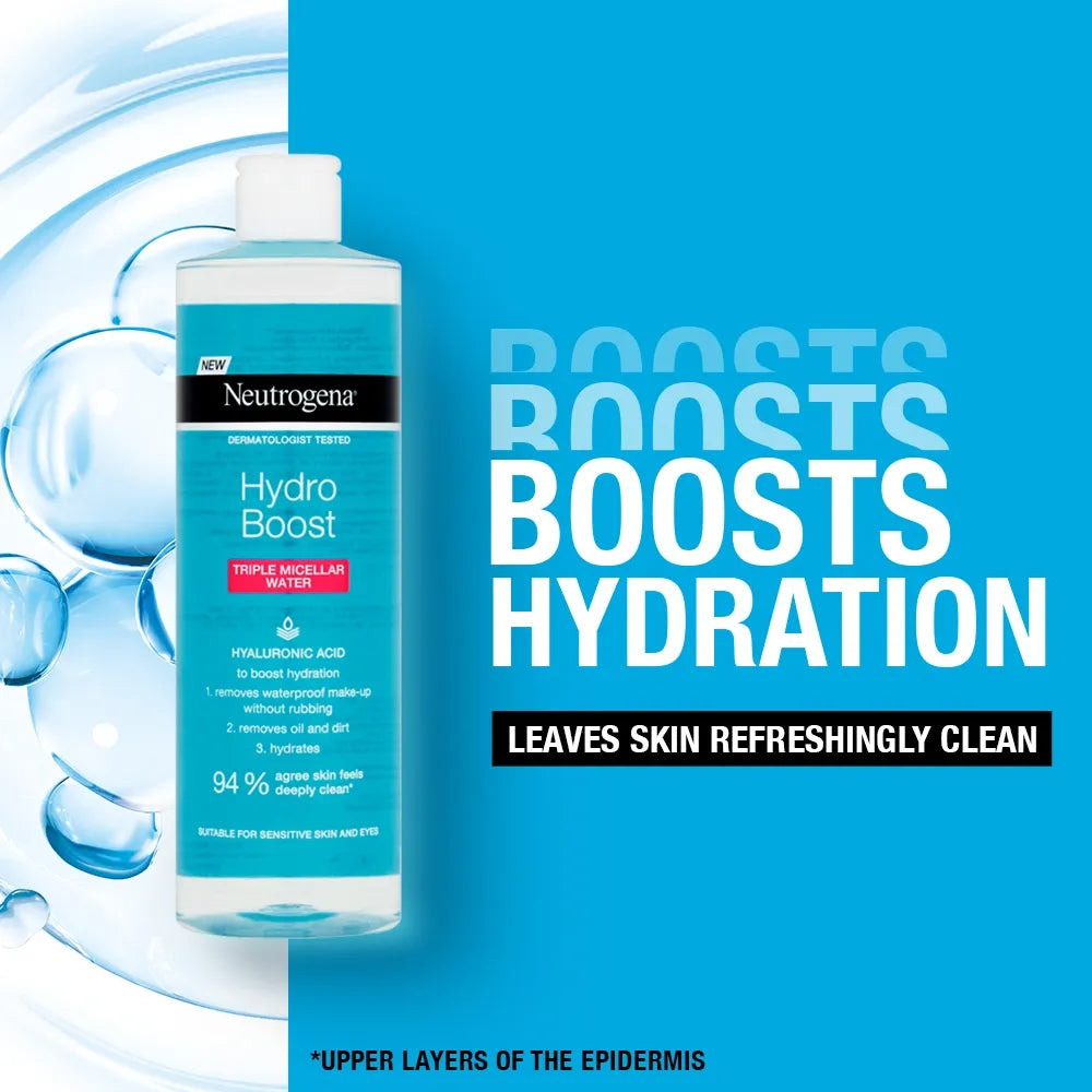 Neutrogena Hydro Boost Triple Micellar Water -  400ml