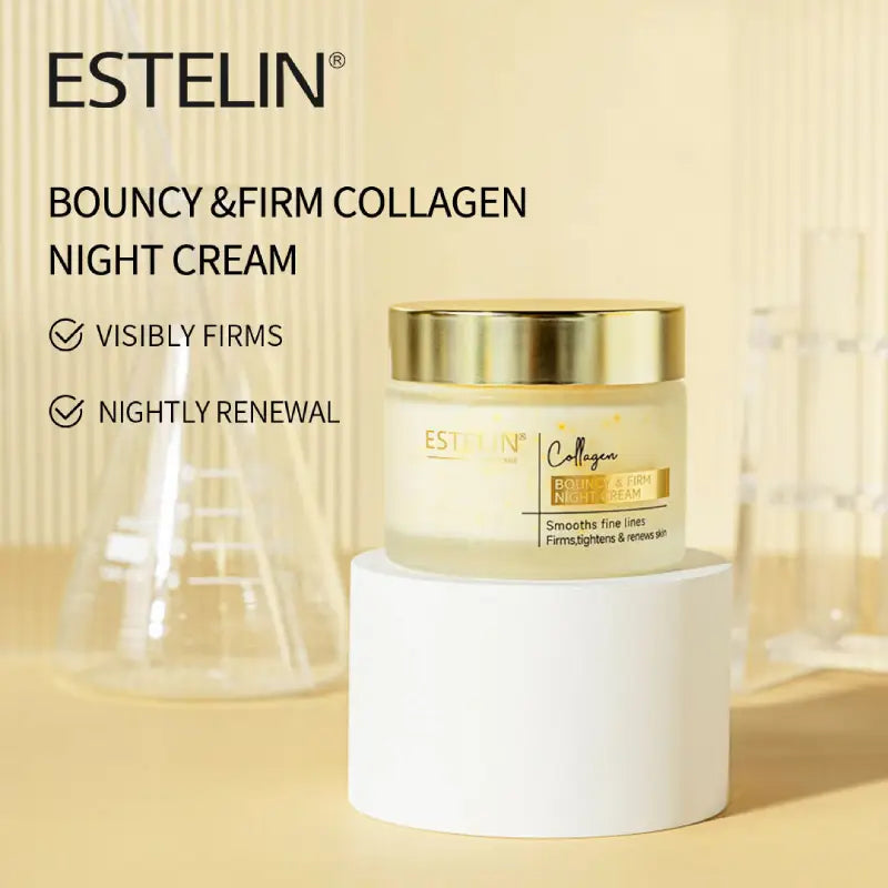 Estelin Collagen Bouncy & Firm Night Cream - 50g