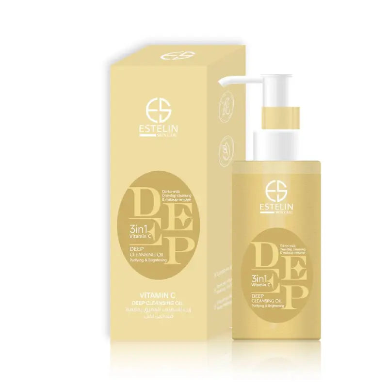 ESTELIN 3-in-1 Vitamin C Deep Cleansing Oil - 130ml