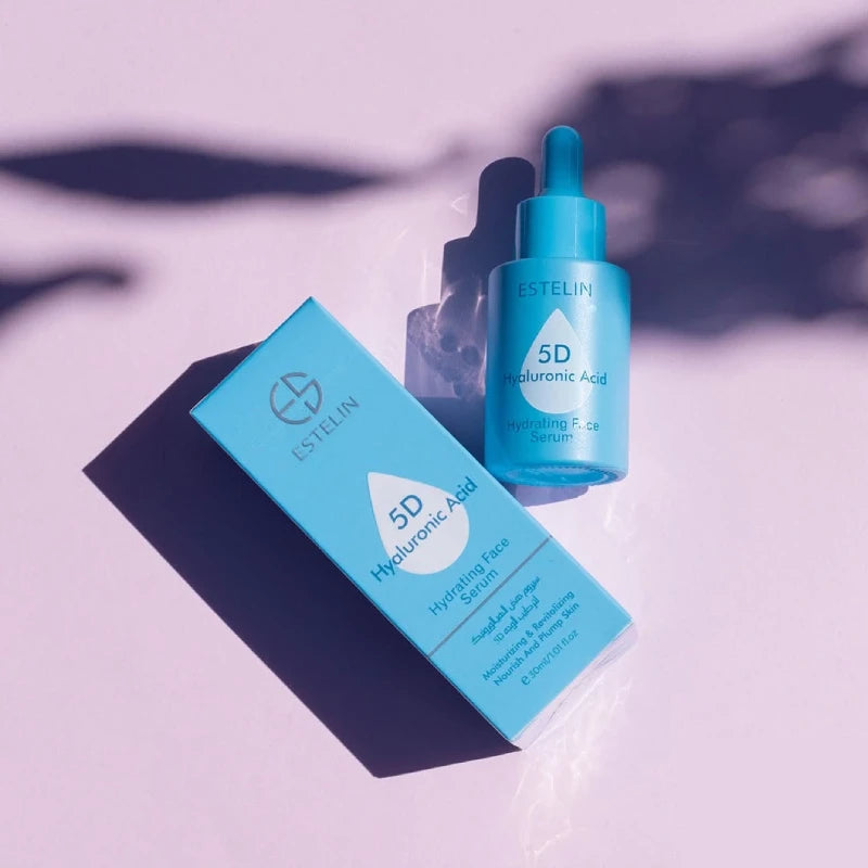 ESTELIN 5D Hyaluronic Acid Hydrating Face Serum - 30ml