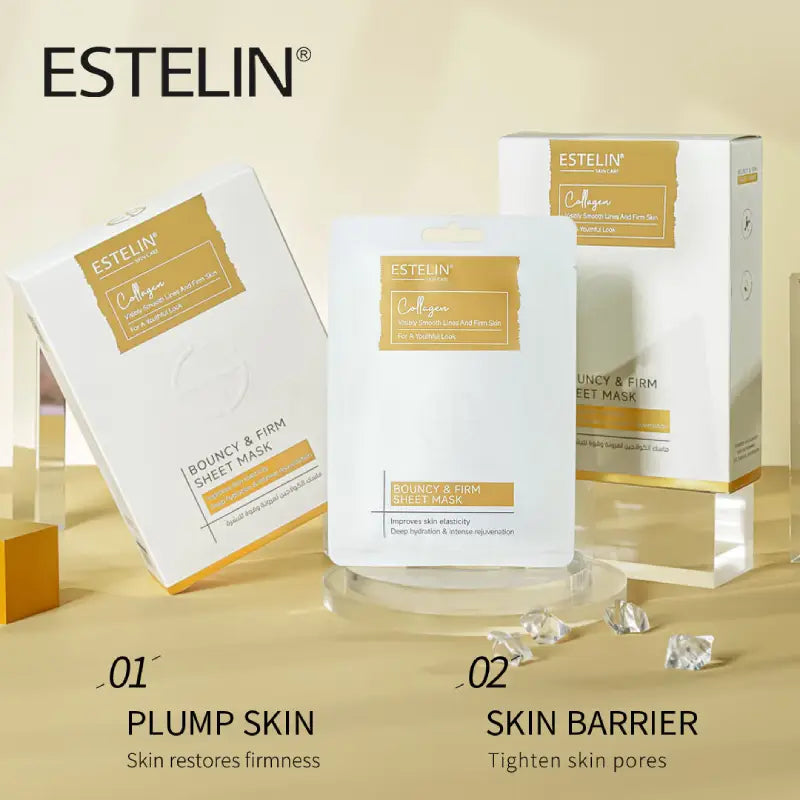 Estelin Collagen Bouncy & Firm Sheet Mask - 25g