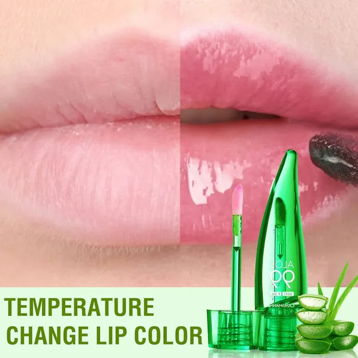New Aloe vera Soothing Gel Color Changing lip gloss