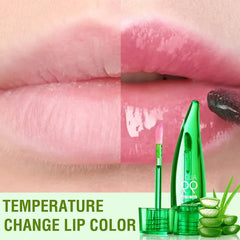 New Aloe vera Soothing Gel Color Changing lip gloss