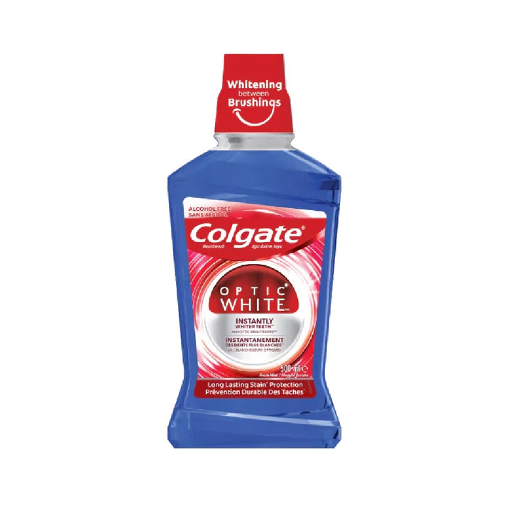 Colgate Optic White Mouthwash 500ml