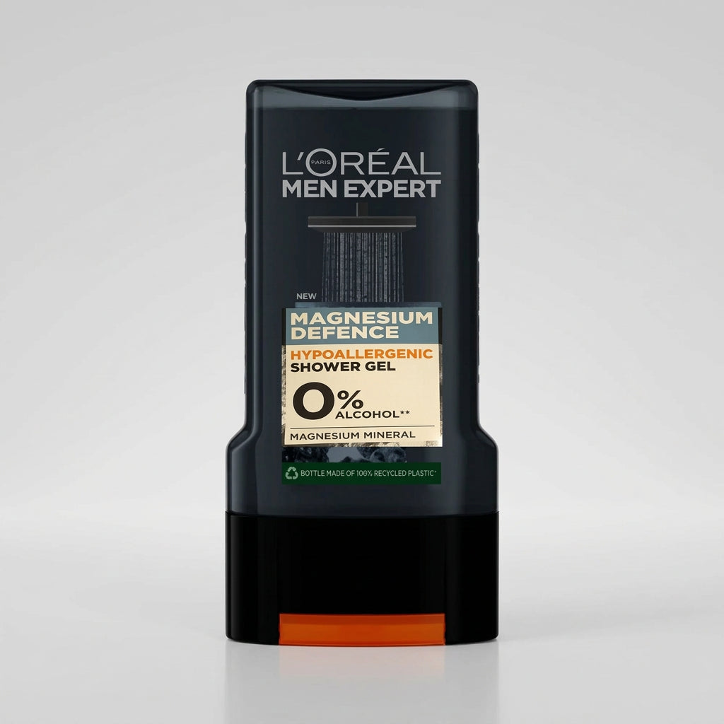 L'Oréal Paris Men Expert Magnesium Defence Hypoallergenic Shower Gel - 300ml