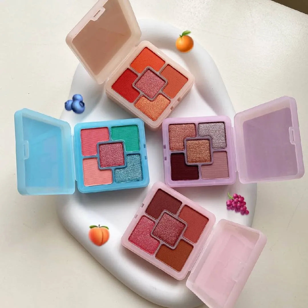 Mocallure 2-in-1 Mini Eyeshadow & Blush Palette