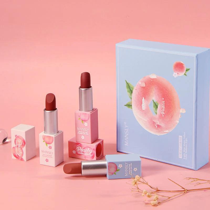 3pcs Velvet Mansly Heng Fang Lipstick