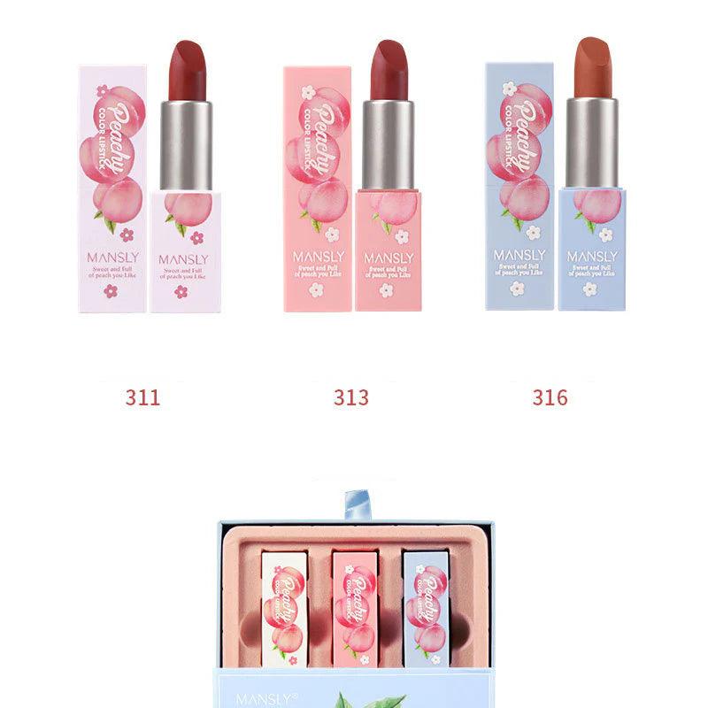 3pcs Velvet Mansly Heng Fang Lipstick