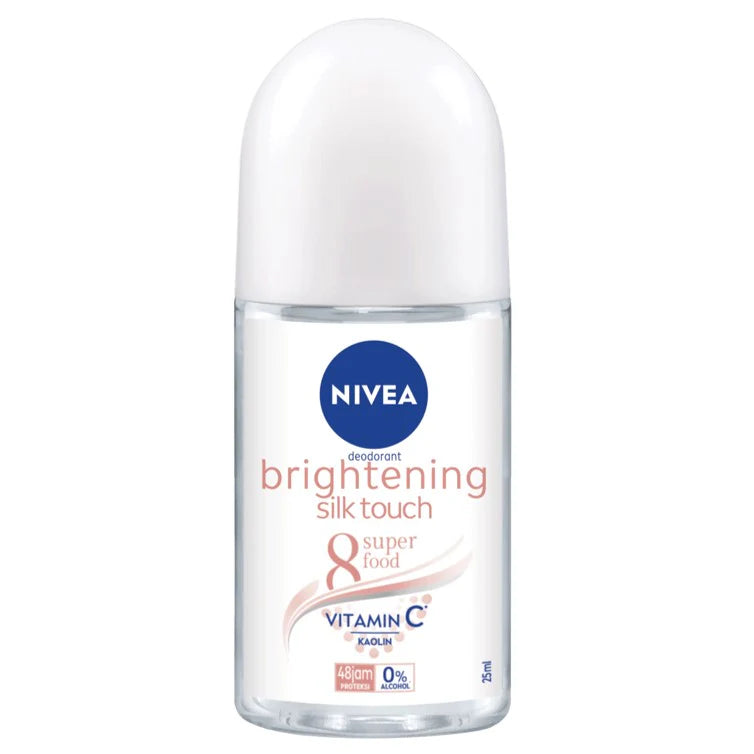 Nivea Brightening Silk Touch 8 Super Food Roll On - 50ml