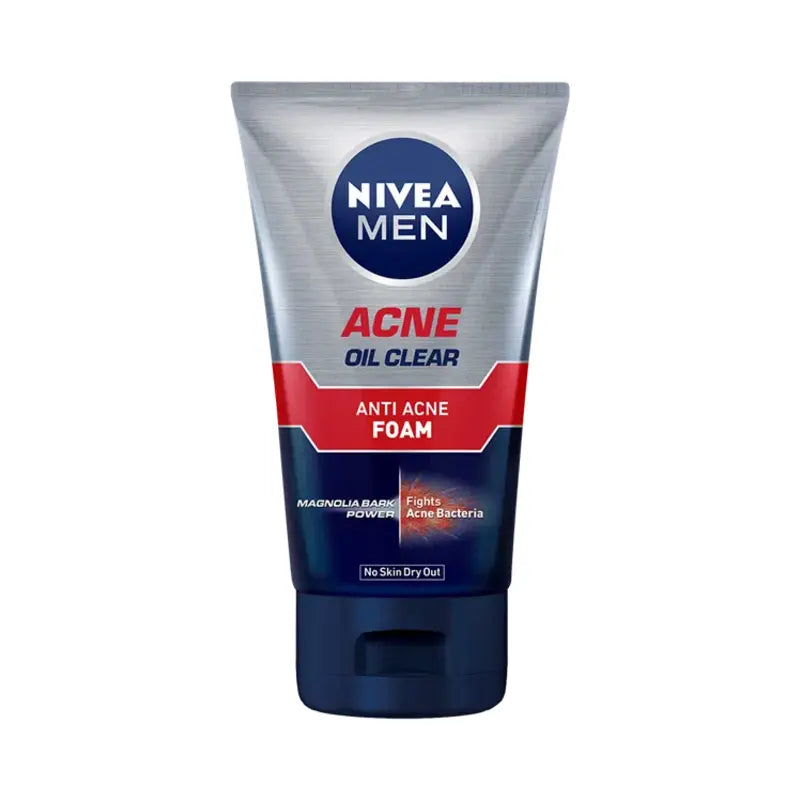 Nivea Men Acne Oil Clear Anti Acne Foam Face Wash - 100ml