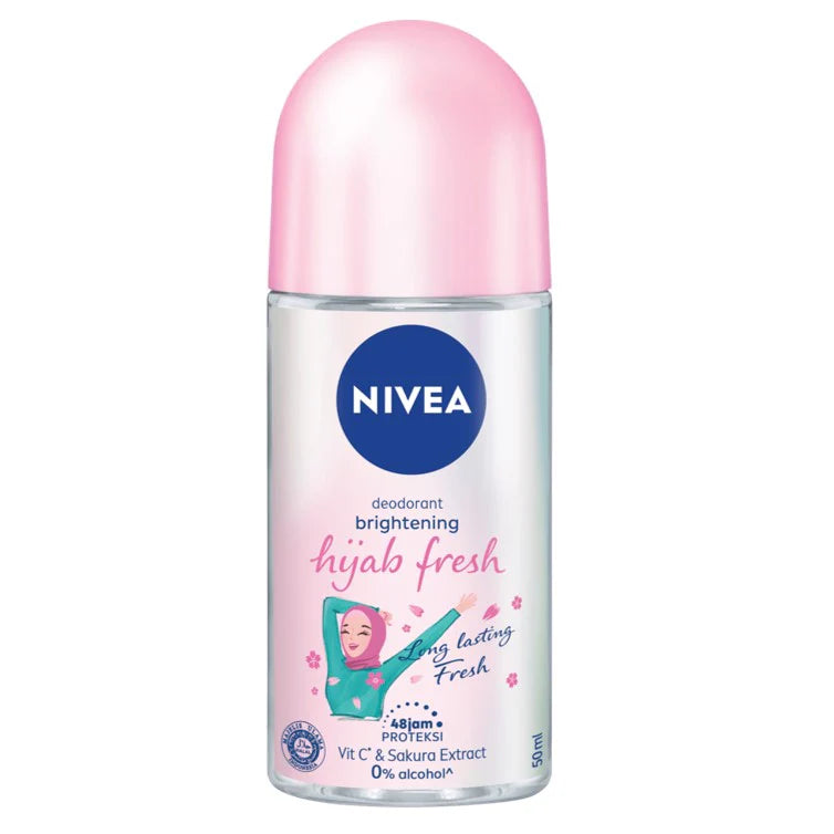 Nivea Hijab Fresh Brightening Deodorant Roll On - 50ml