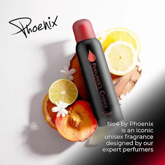 Perfumer's Choice No4 Phoenix Body Spray - Fragrance for Men - 150ml