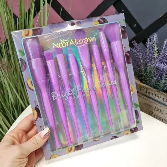 Noor Alazawi 8 Pcs Makeup Brush set
