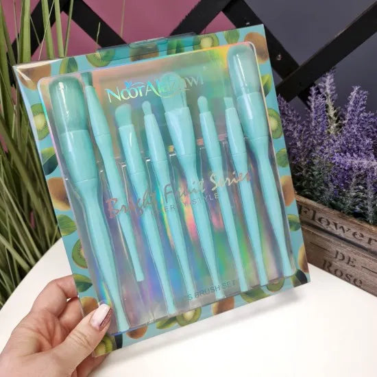 Noor Alazawi 8 Pcs Makeup Brush set