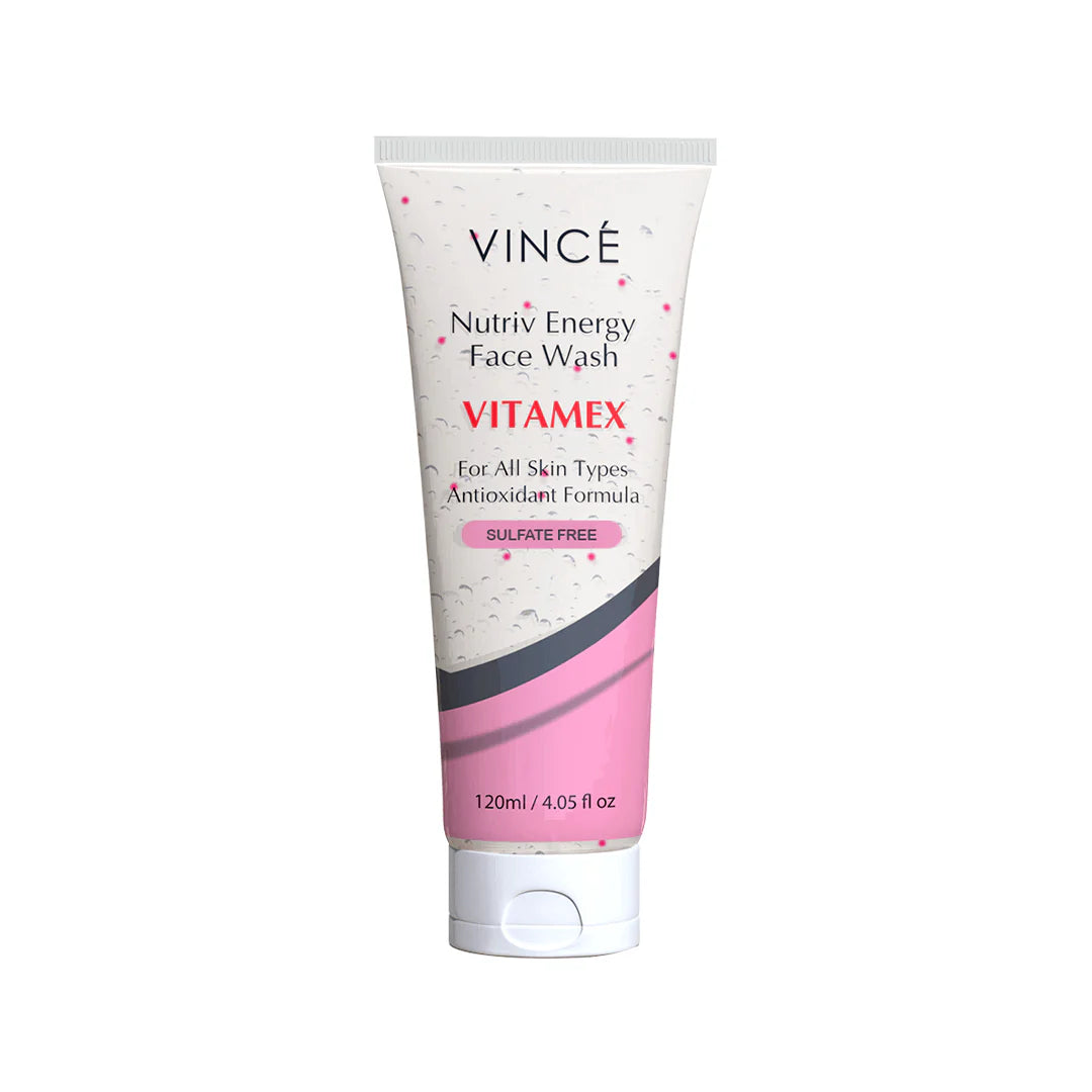 Vince Nutriv Energy Face Wash - 120ml