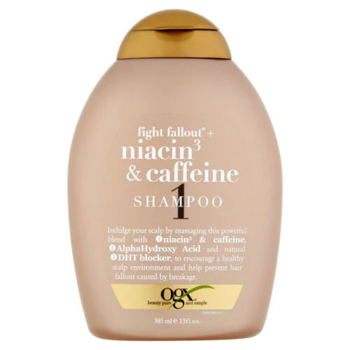 OGX Fight Fallout + Niacin3 & Caffeine Shampoo 385Ml