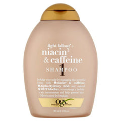 OGX Fight Fallout + Niacin3 & Caffeine Shampoo 385Ml