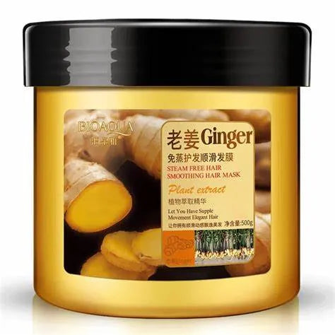 Bioaqua Ginger Hair Mask For Dry Damaged Hair - 500g