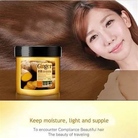Bioaqua Ginger Hair Mask For Dry Damaged Hair - 500g