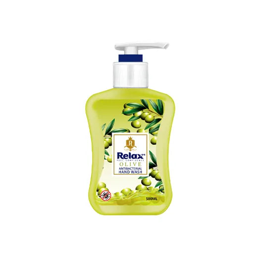 Relax Antibacterial Olive Oil Hand Wash - 500ml