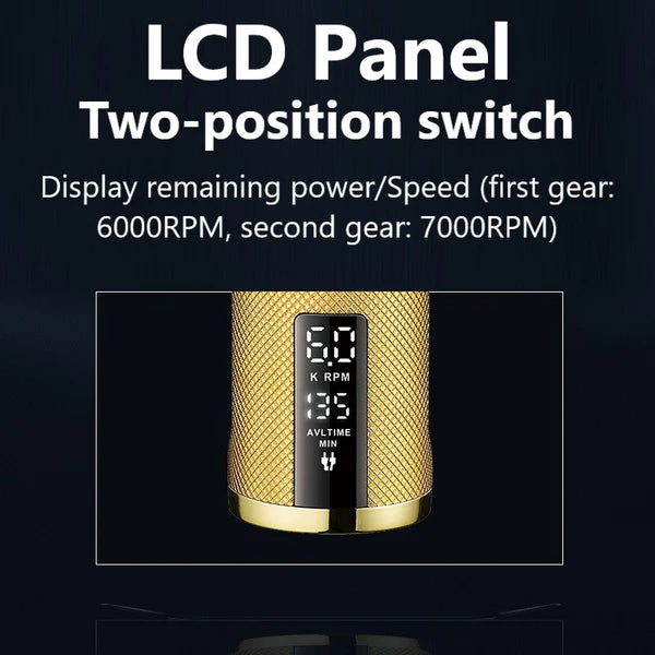 Original kemei km-5096 adjustable powerful 2-speed hair trimmer