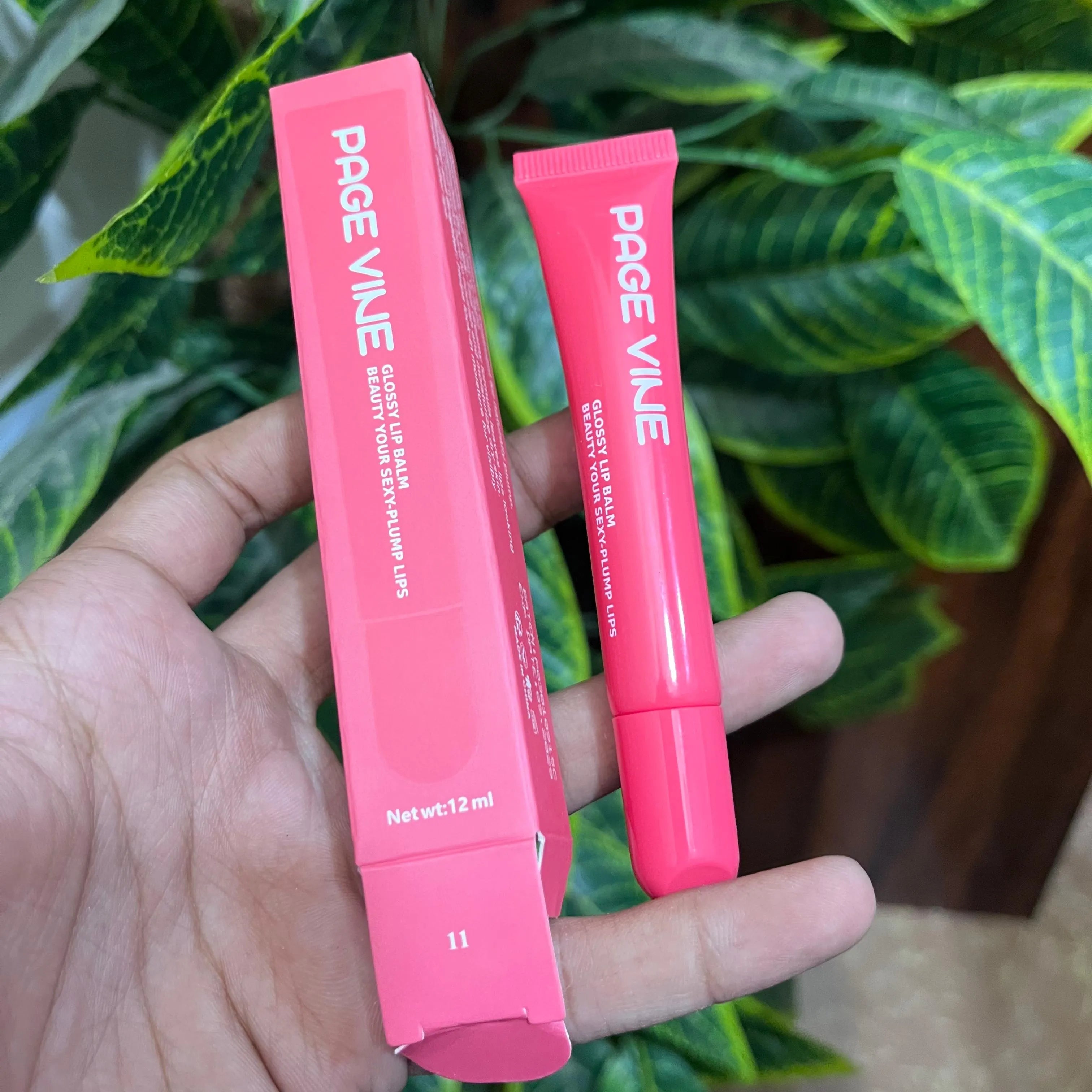 Page Vine Peptide Lip Gloss - 12ml