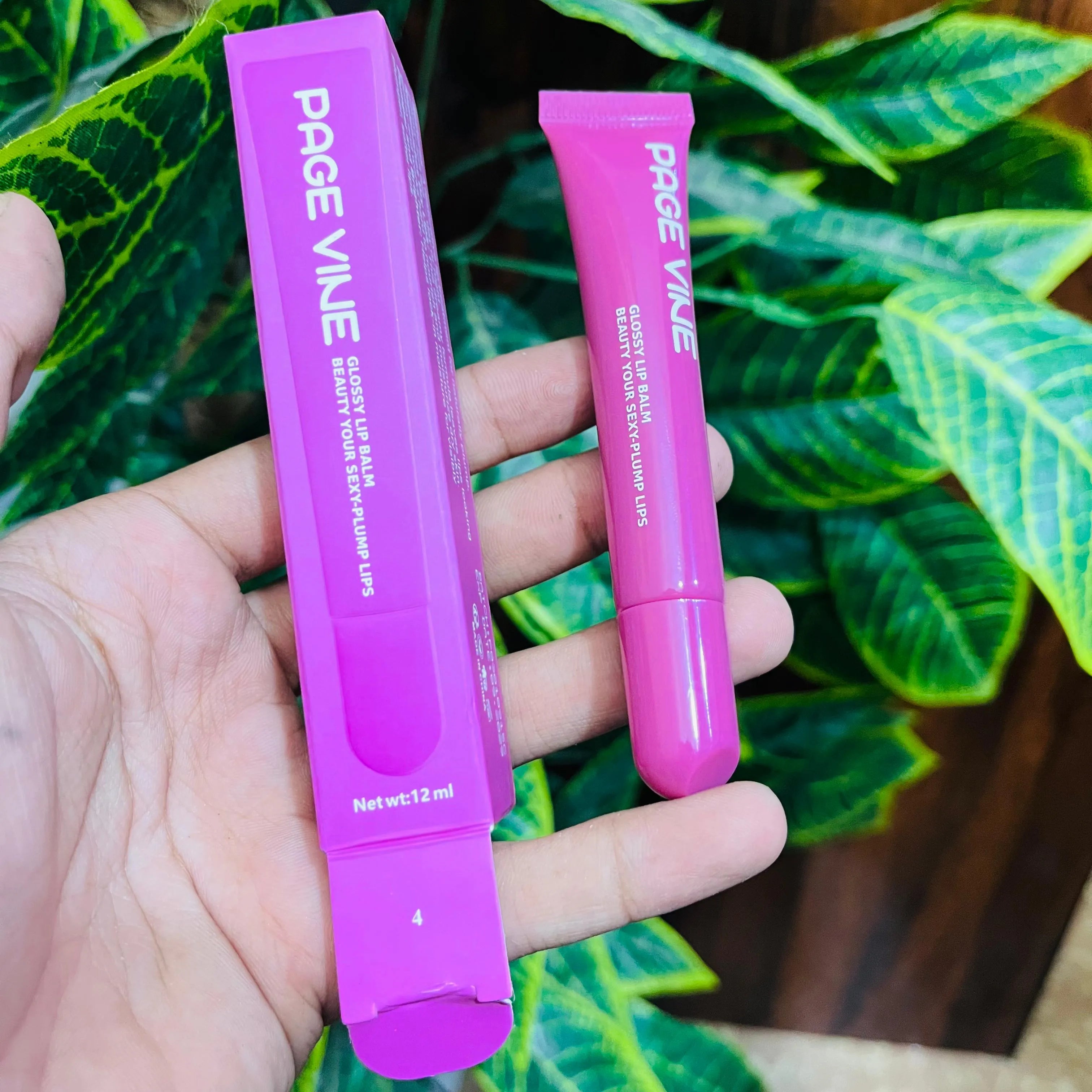 Page Vine Peptide Lip Gloss - 12ml