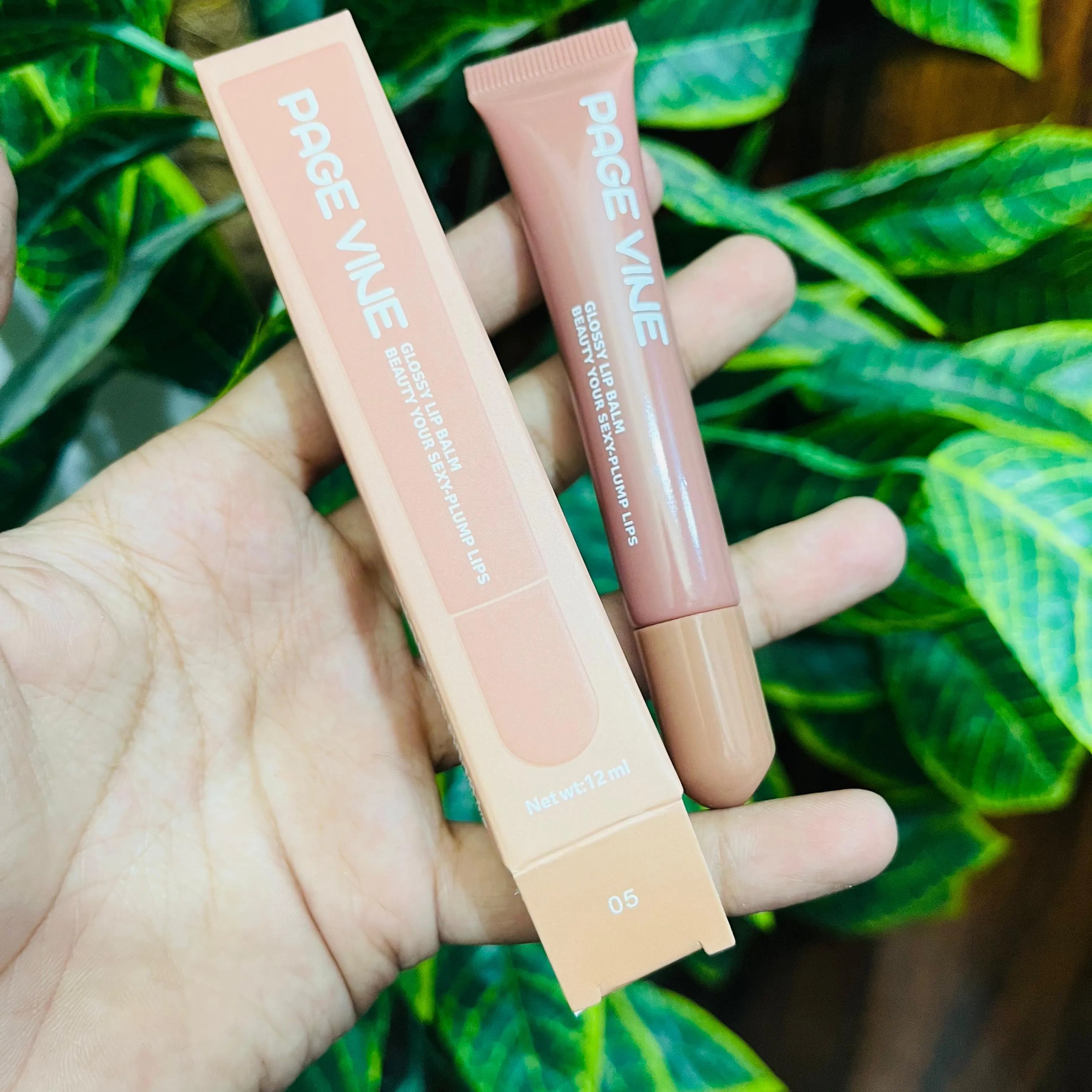 Page Vine Peptide Lip Gloss - 12ml