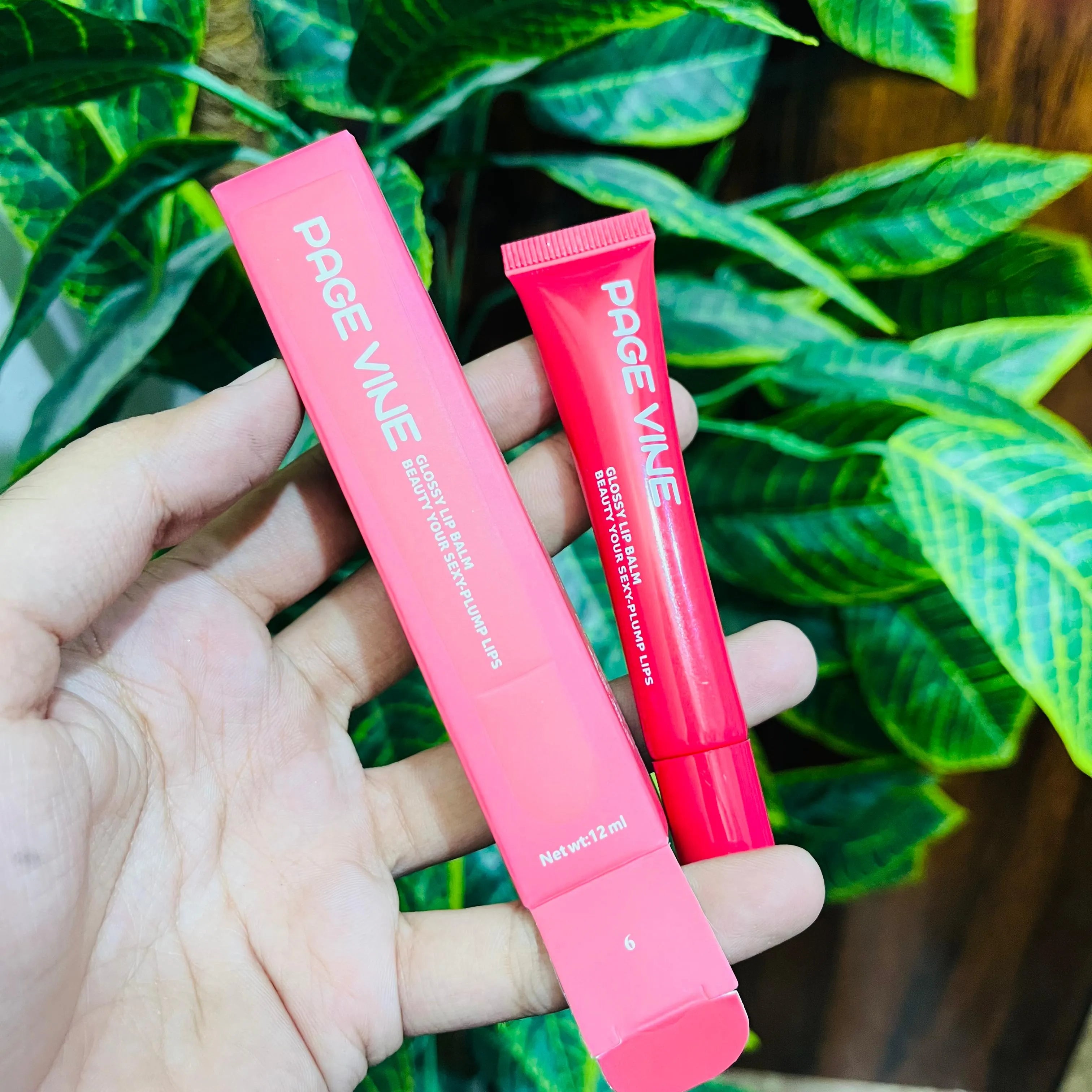 Page Vine Peptide Lip Gloss - 12ml