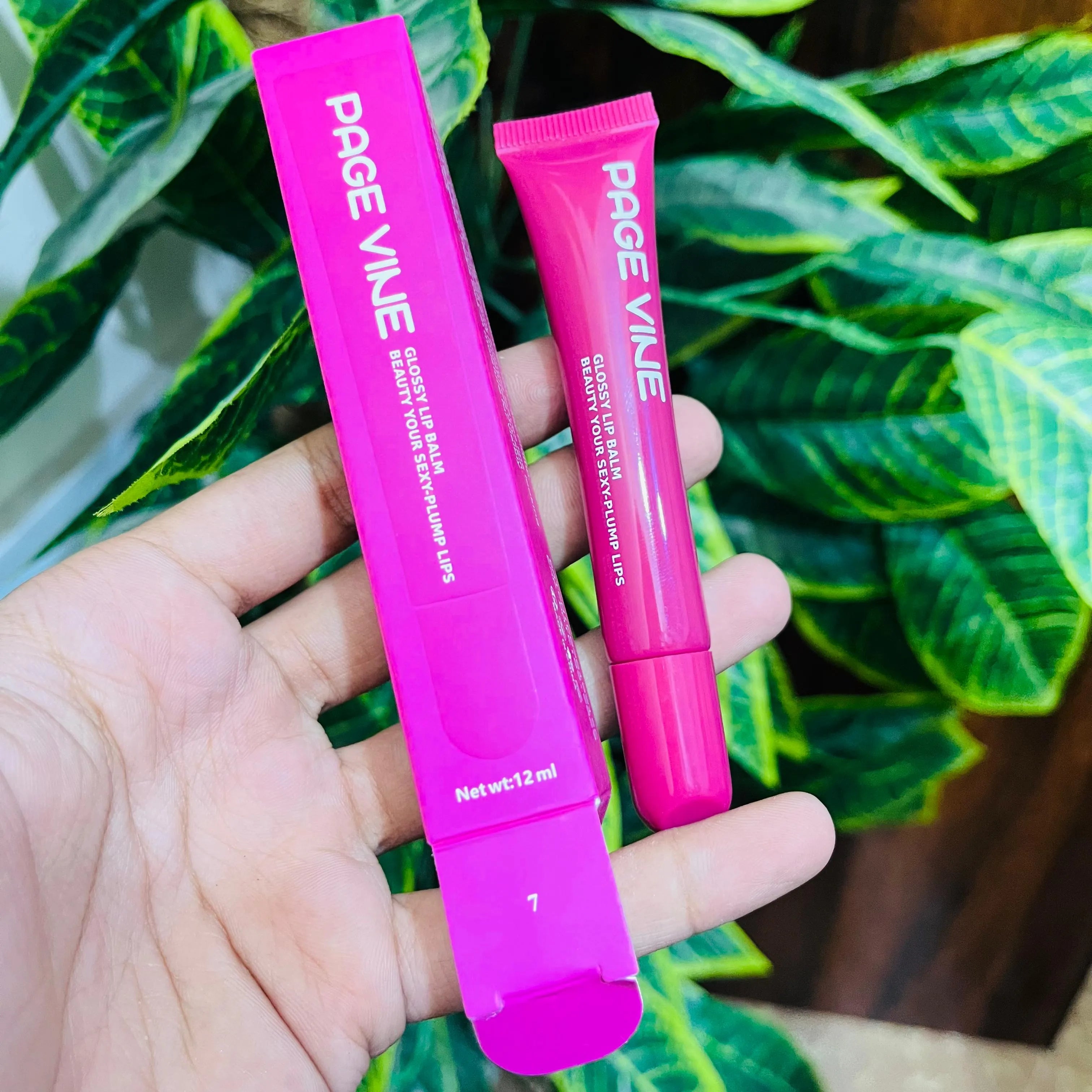 Page Vine Peptide Lip Gloss - 12ml