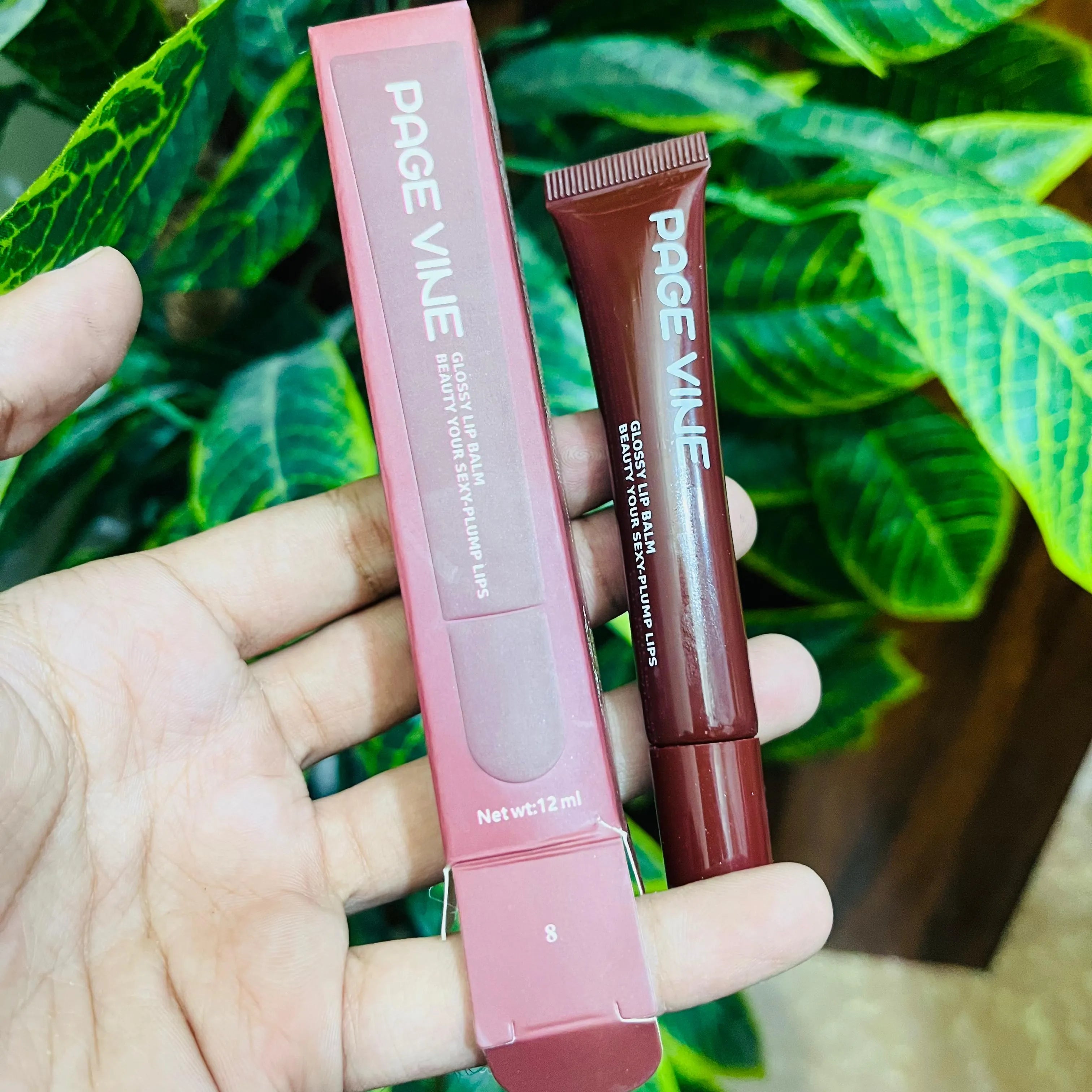 Page Vine Peptide Lip Gloss - 12ml