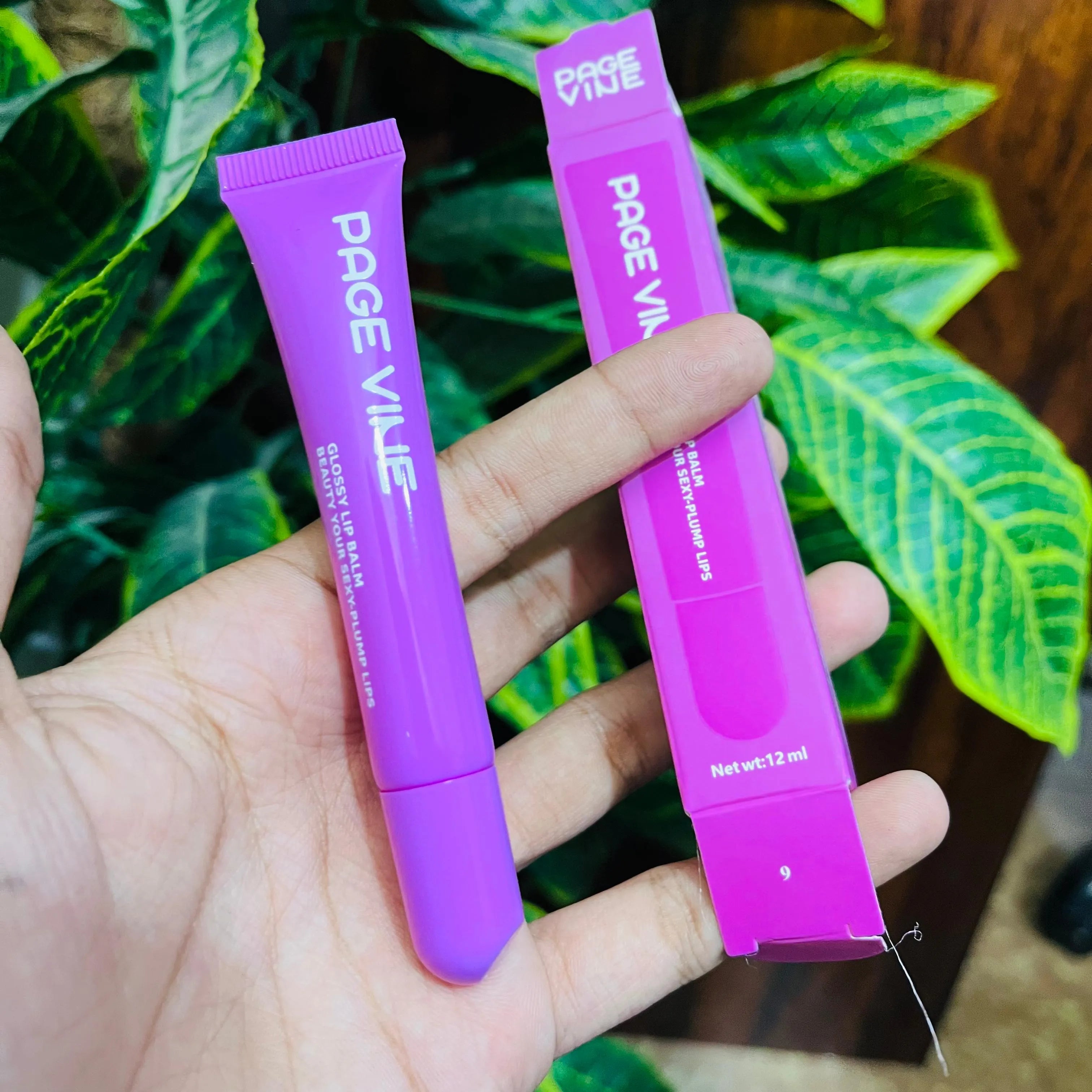 Page Vine Peptide Lip Gloss - 12ml