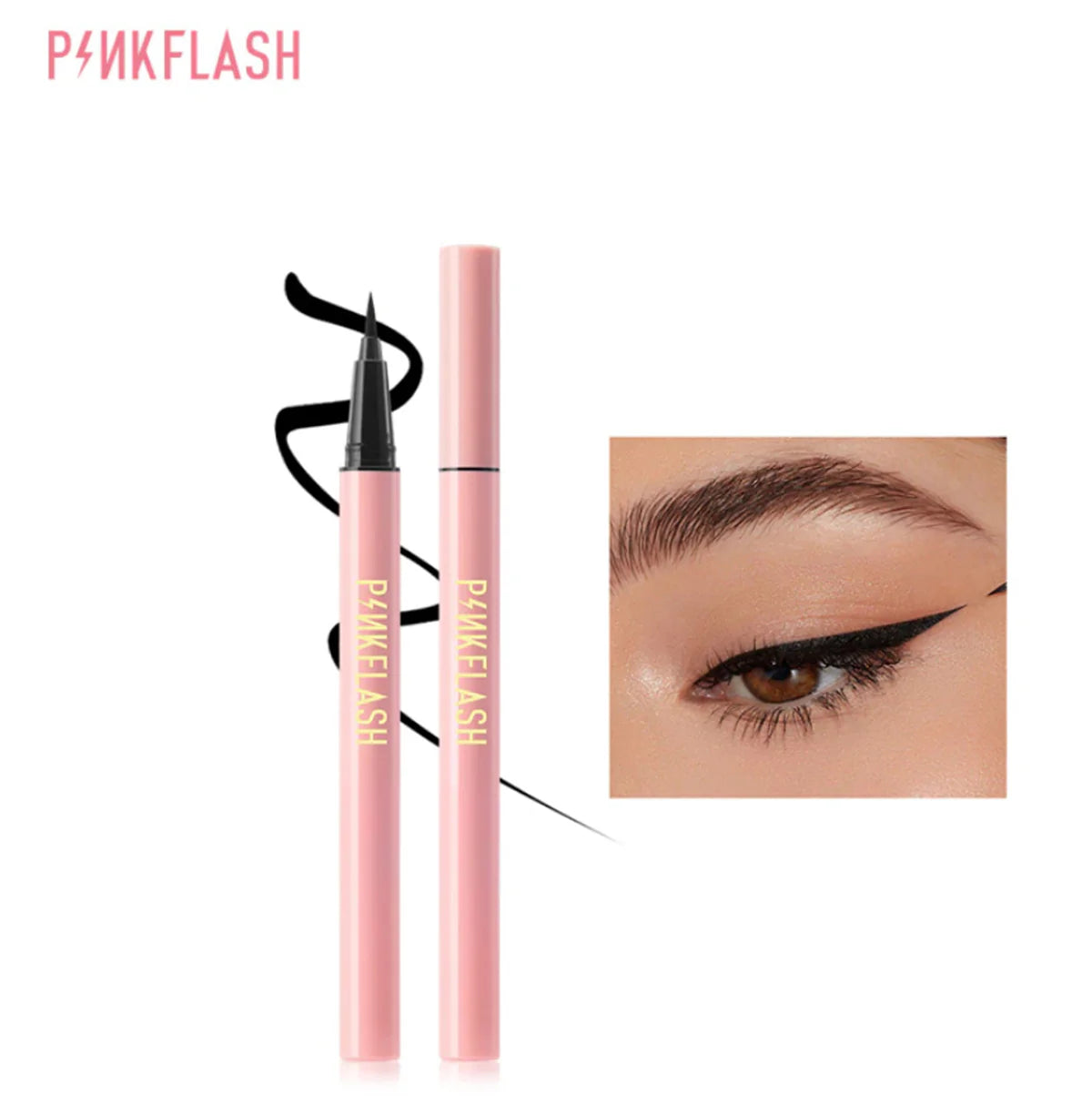 PINKFLASH Professional Long-Lasting Waterproof Liquid Quick Dry Eyeliner 0.8ml