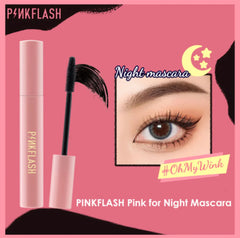 PINKFLASH Waterproof Natural Stretches Microwave Rich In Fiber Mascara - 7ml