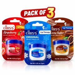 CHIRS'S Lip Therapy Lip Balm Bundle – Pack of 3