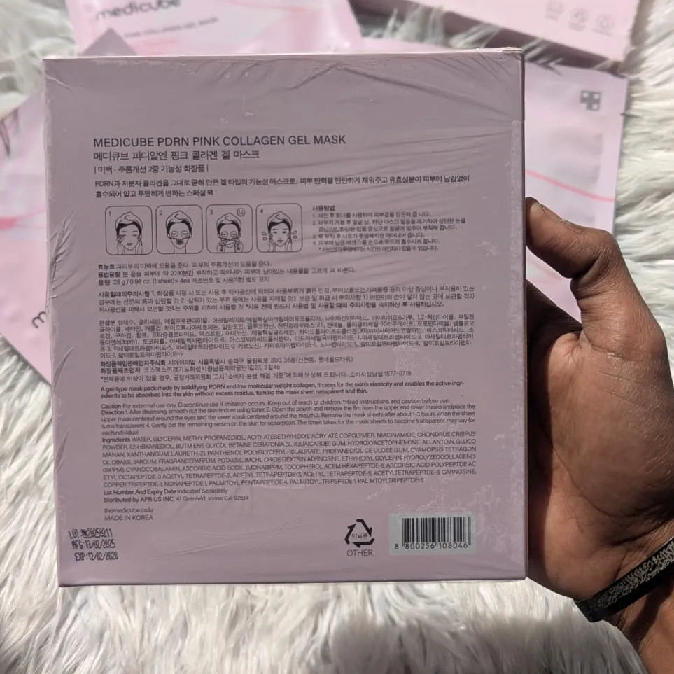 Medicube PDRN Pink Collagen Gel Mask - 28g