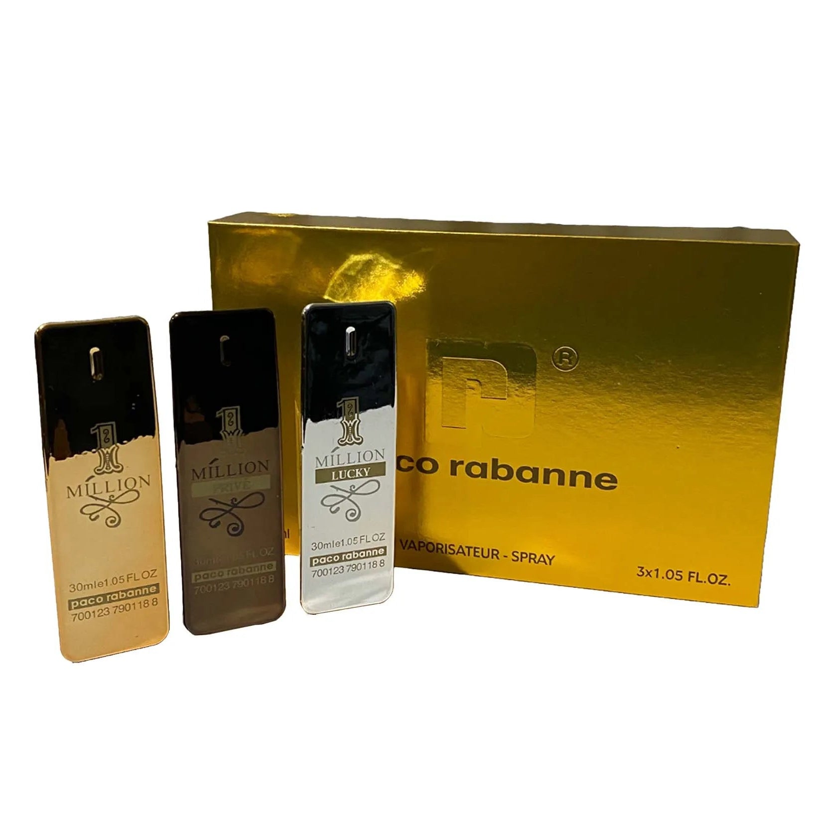Paco Rabanne 3 In 1 Parfum Set - 30ml - Dubai - 100% Original Testers