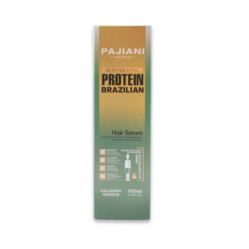 Pajiani Moisturizing Protein Brazilian Hair Serum - 100ml
