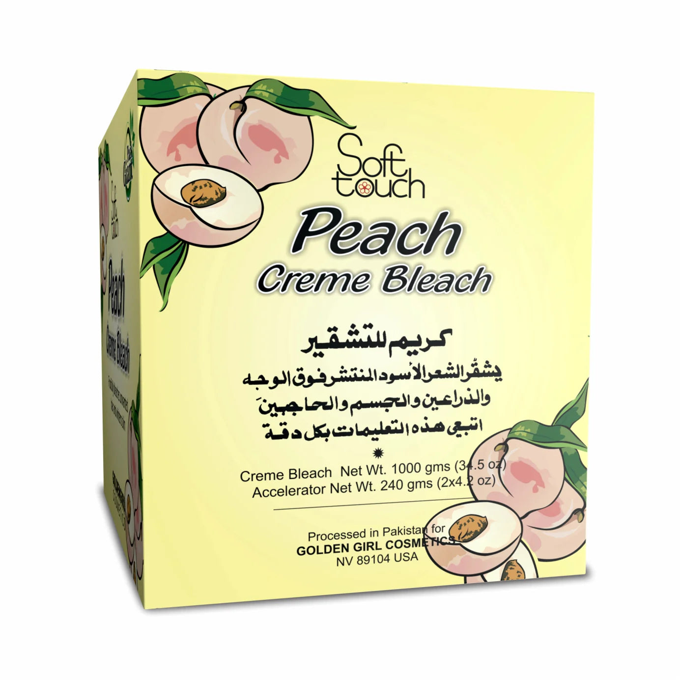 Soft Touch Peach Bleach Creme