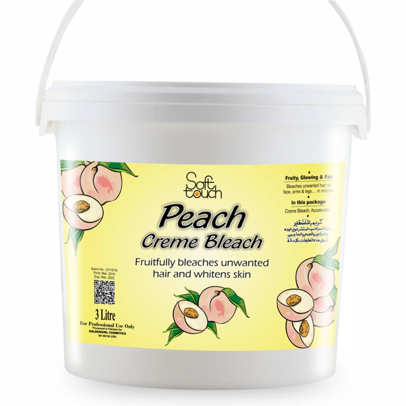 Soft Touch Peach Bleach Creme