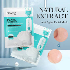 Bioaqua Pearl Whitening Anti Aging Nourish Facial Sheet Mask - 30g